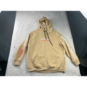 RGSTR Hoodie Men's Small Tan Winners Circle Racing Pullover